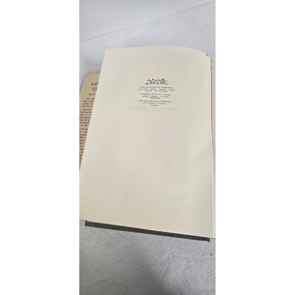 Gone with the Wind Margaret Mitchell 1964 HC Book Club Edition w Dust Jacket Vtg